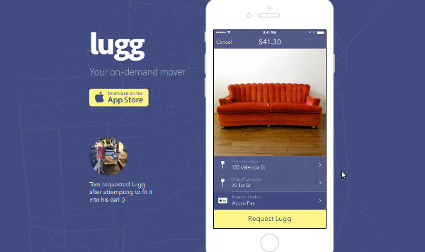 Стартап lugg: аналог uber для сферы городских грузоперевозок